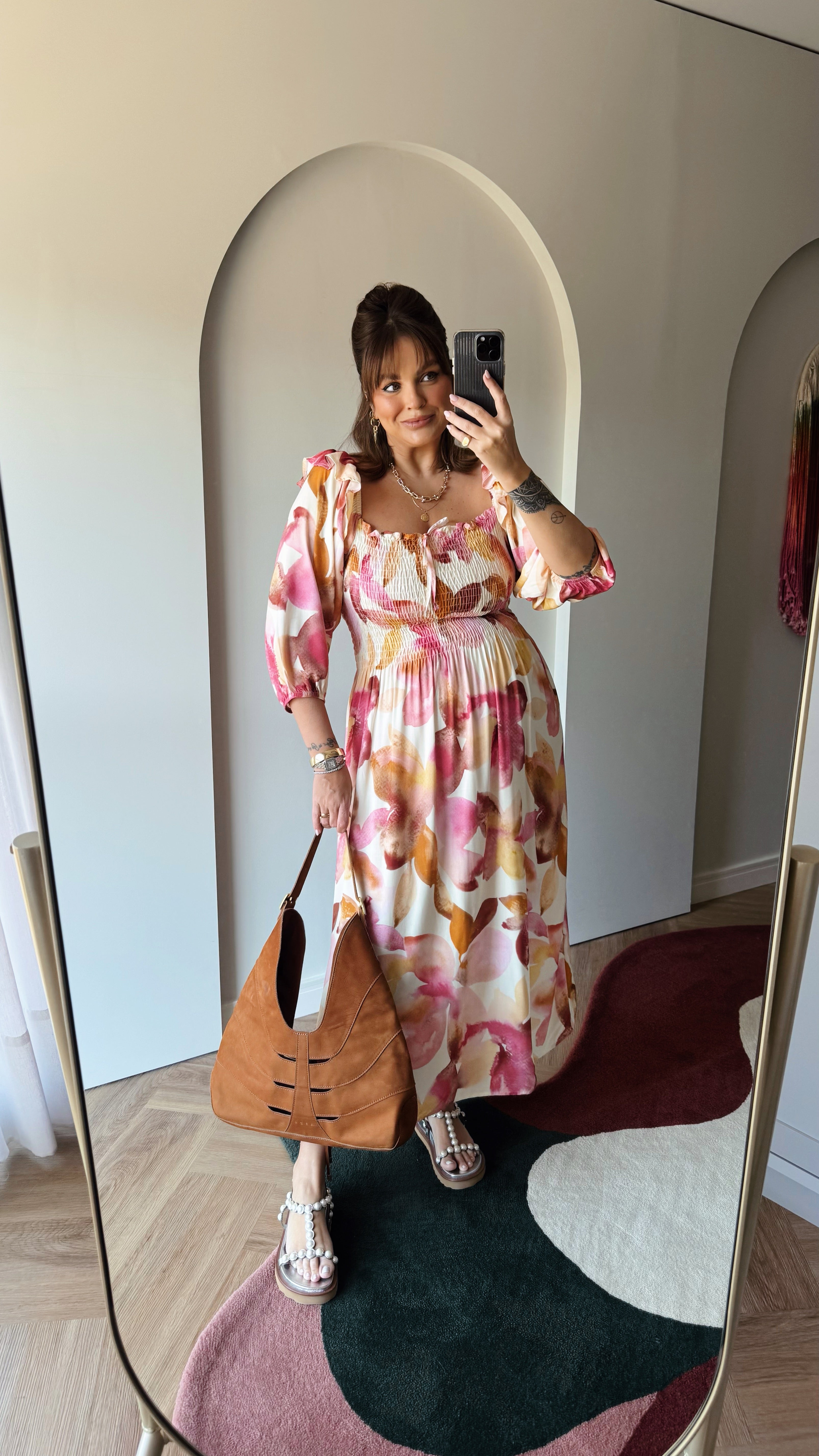 Vestido Midi Laura Floral