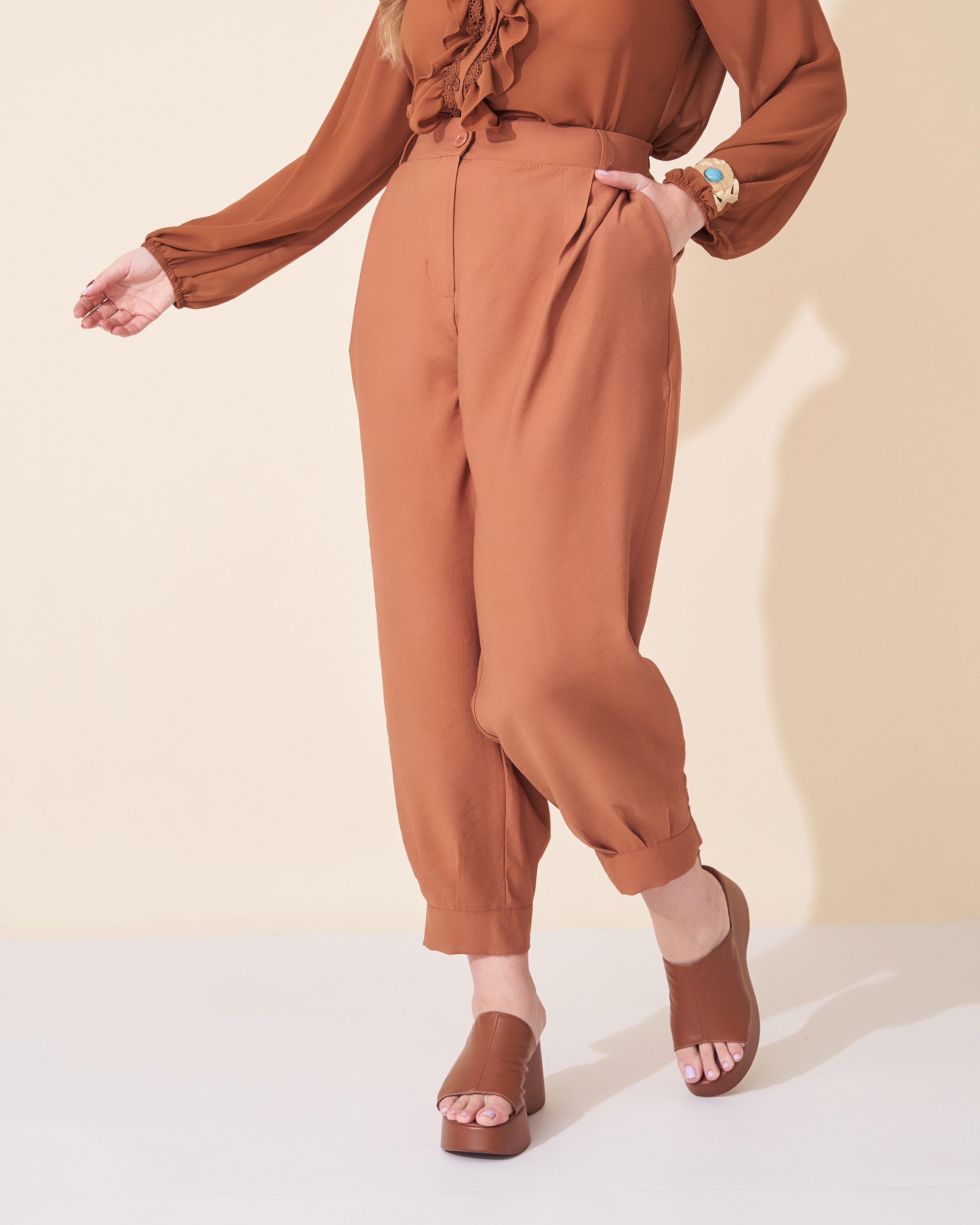 Calça New Lunna Marrom