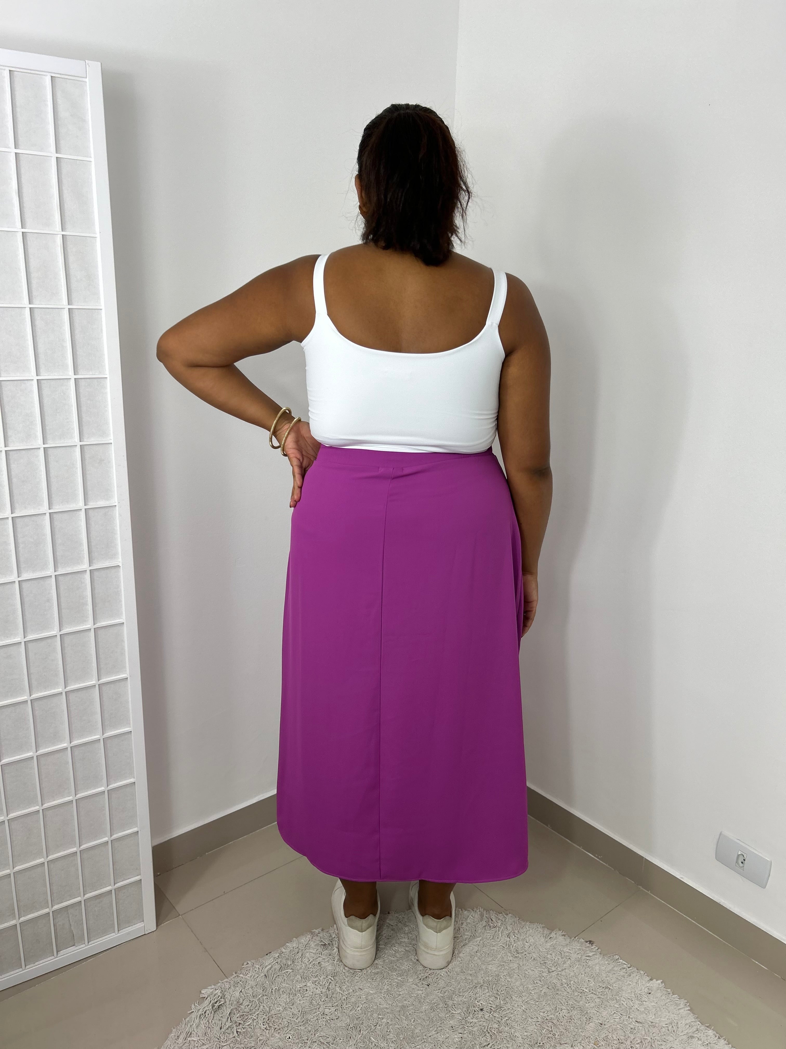 Saia Vic Roxa - Ma Tonin Store