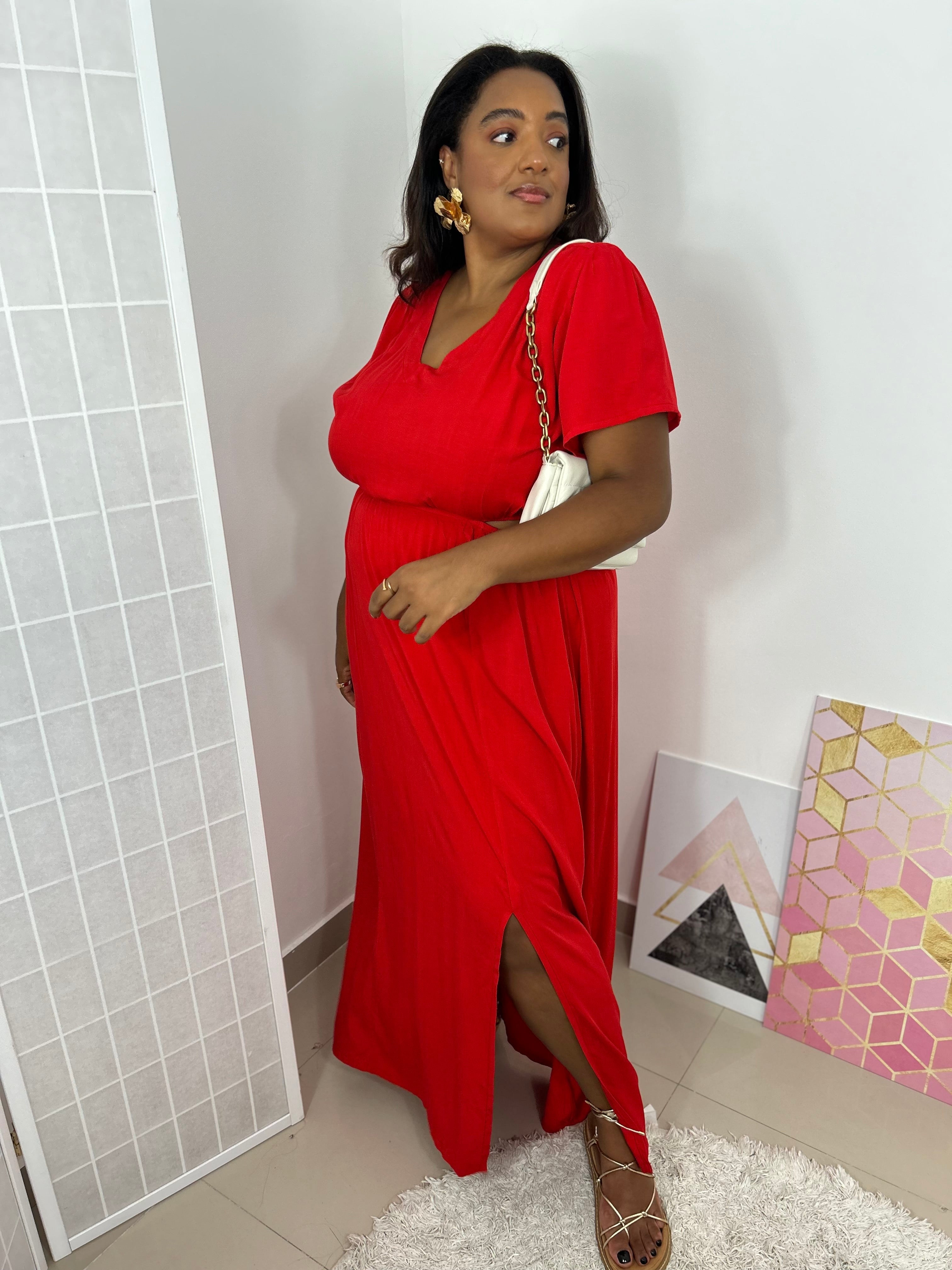 Vestido Kimberly Vermelho - Ma Tonin Store