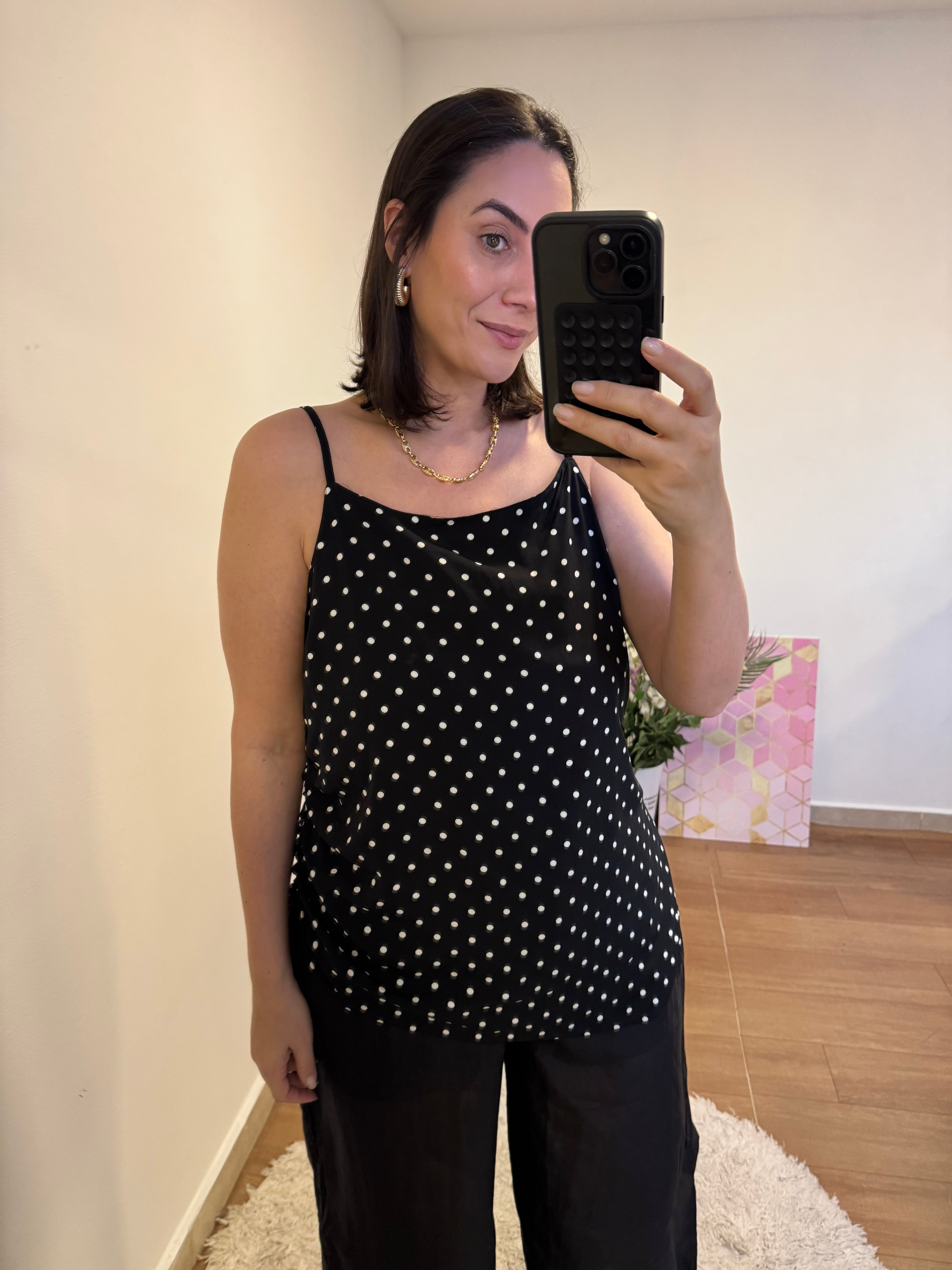 Blusa Alice Poá