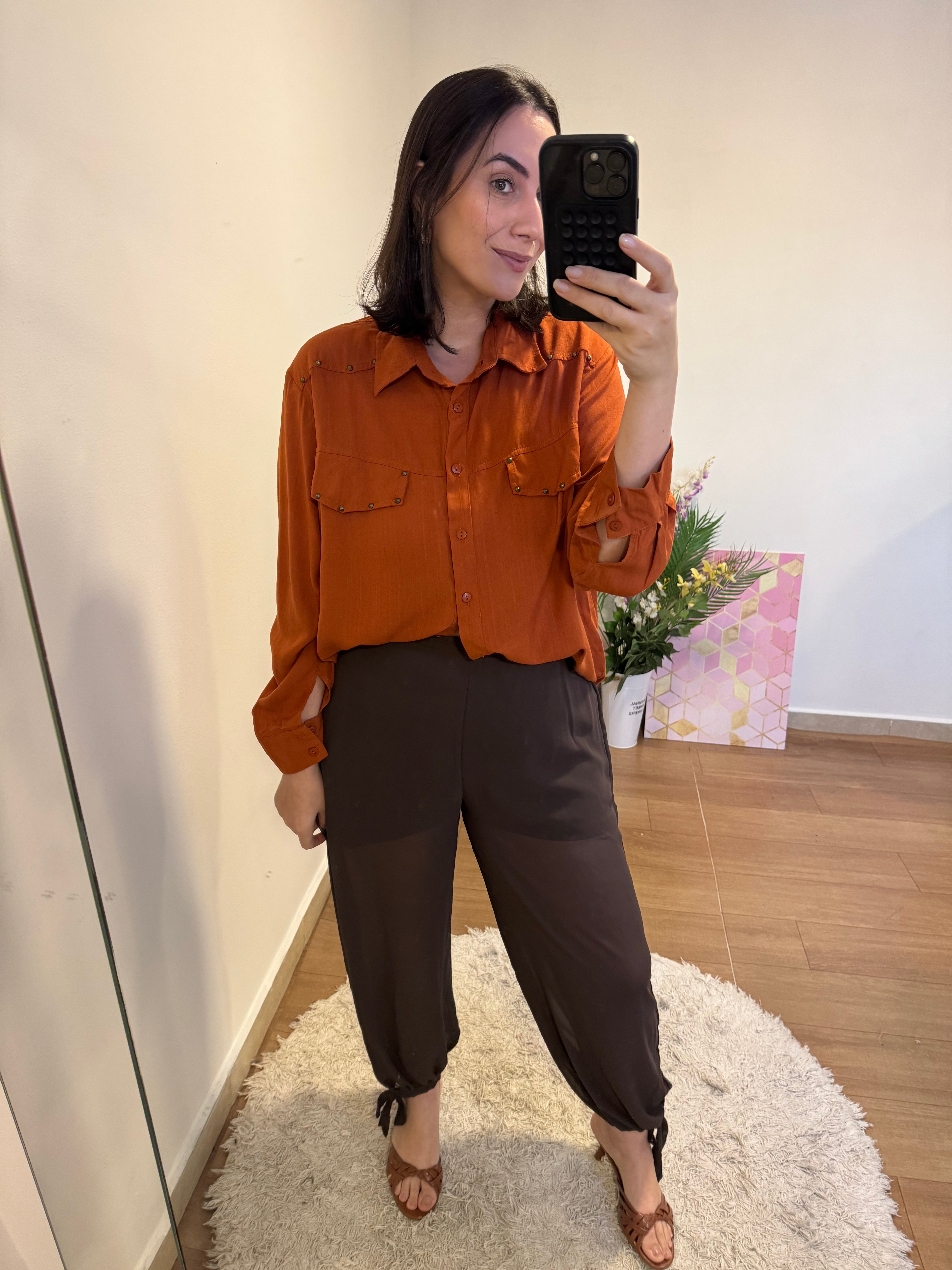 Calça Aladin Marrom