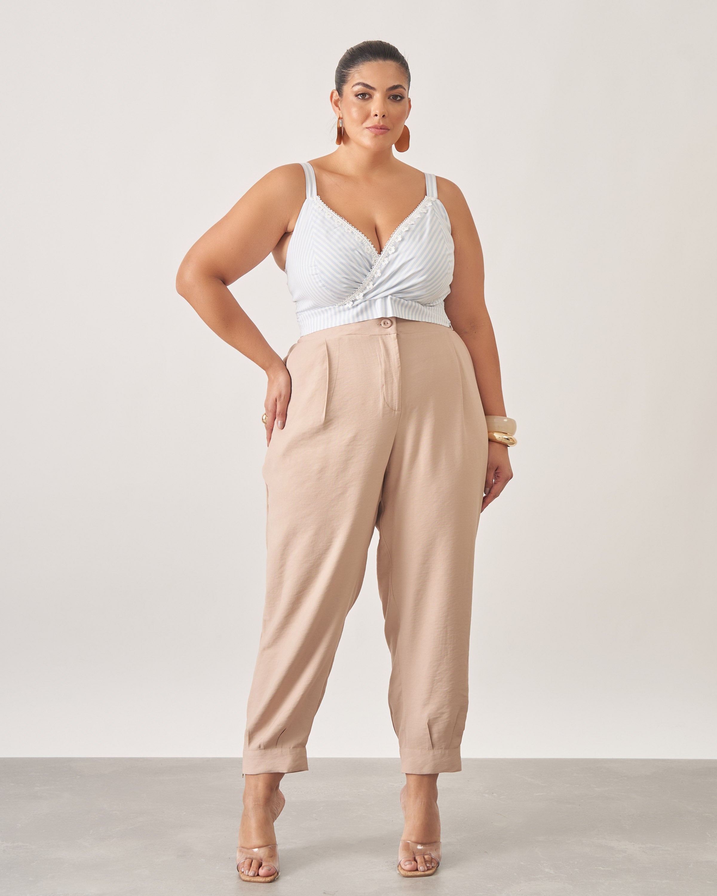 Calça New Lunna Bege