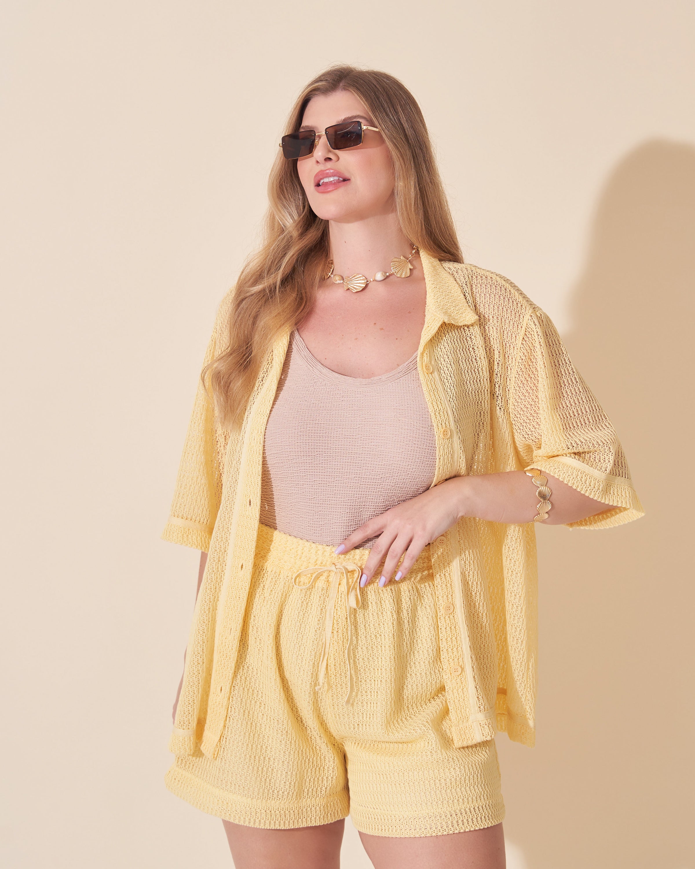 Camisa Crochet