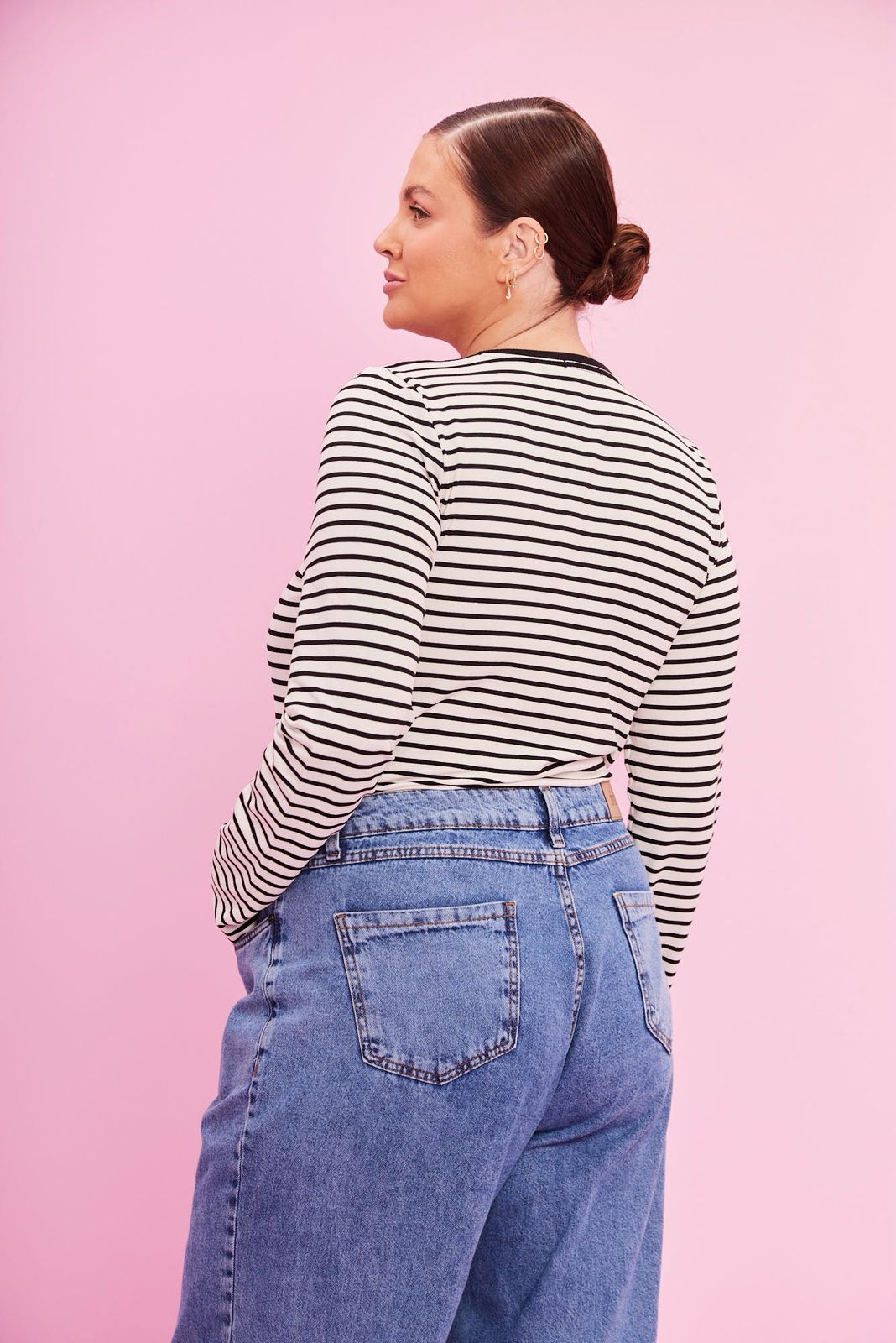 Blusa Listrada Confy