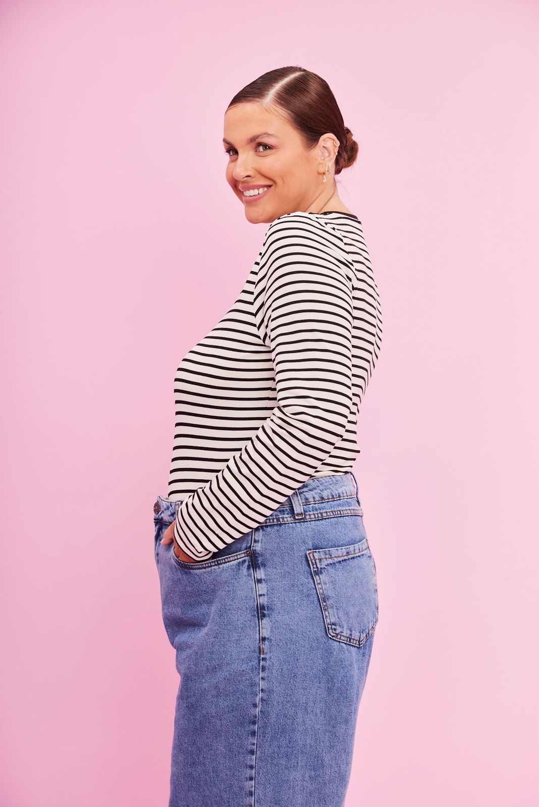 Blusa Listrada Confy