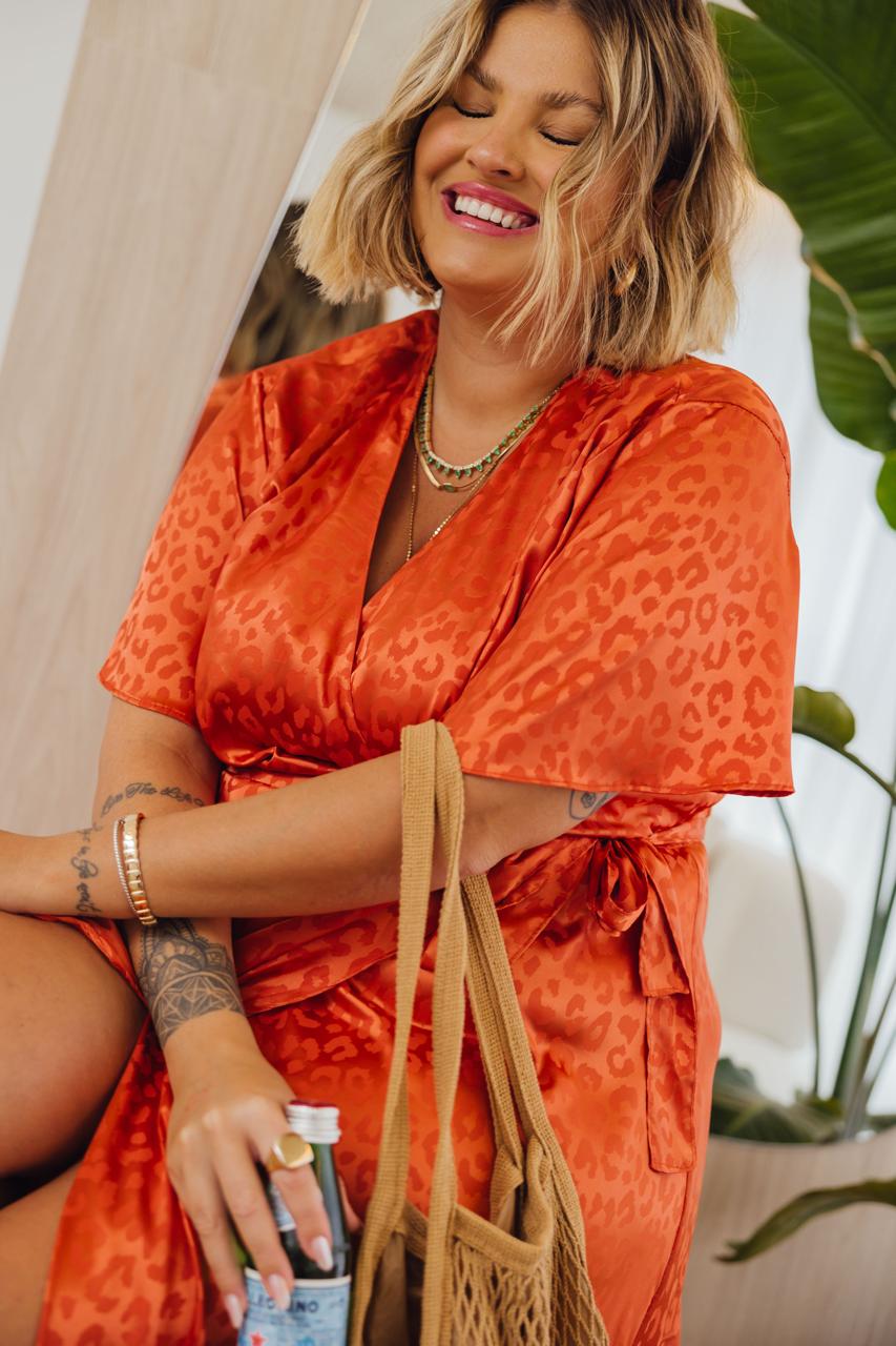 Vestido Manu Laranja
