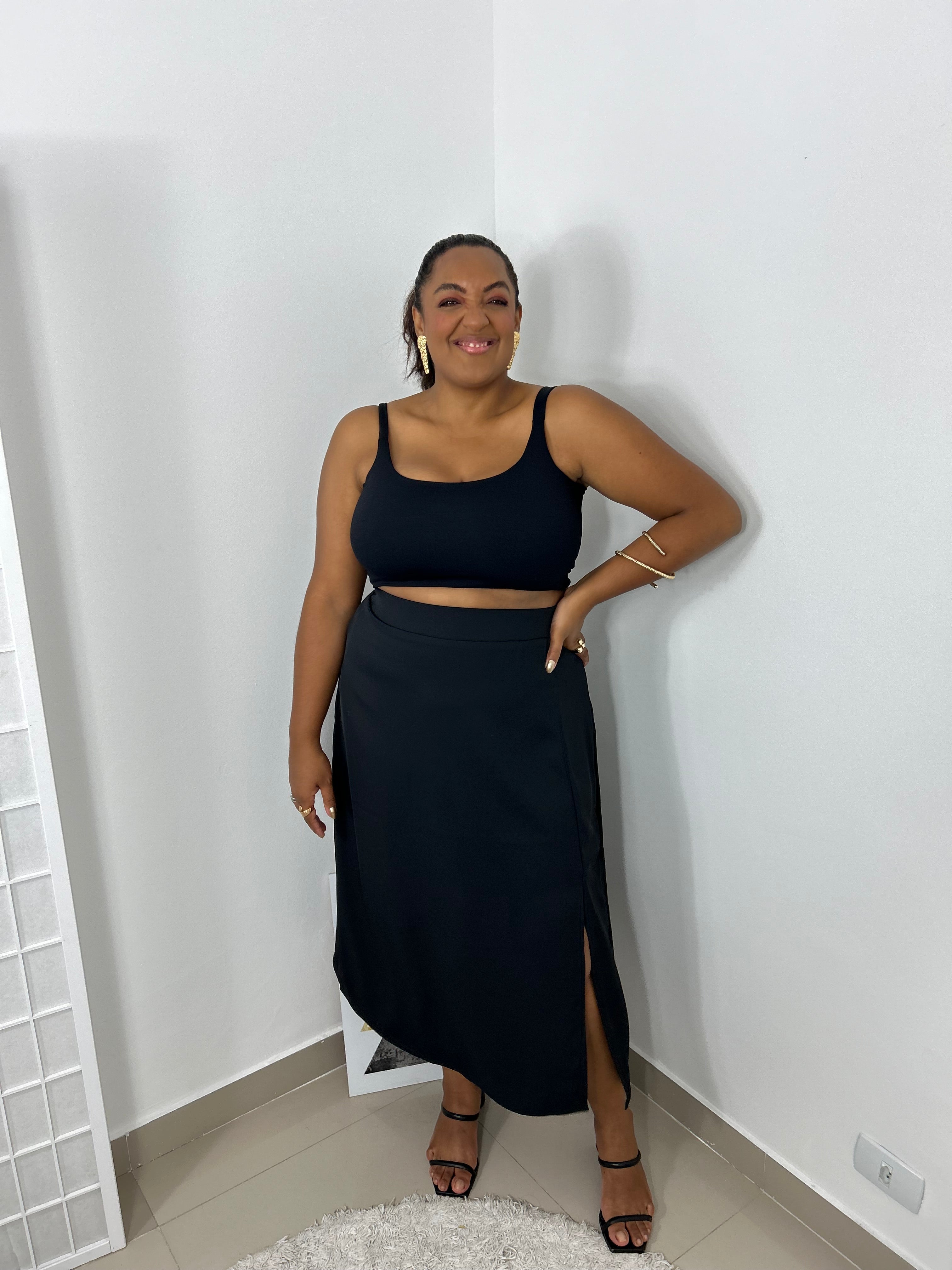 Saia Vic Preta - Ma Tonin Store