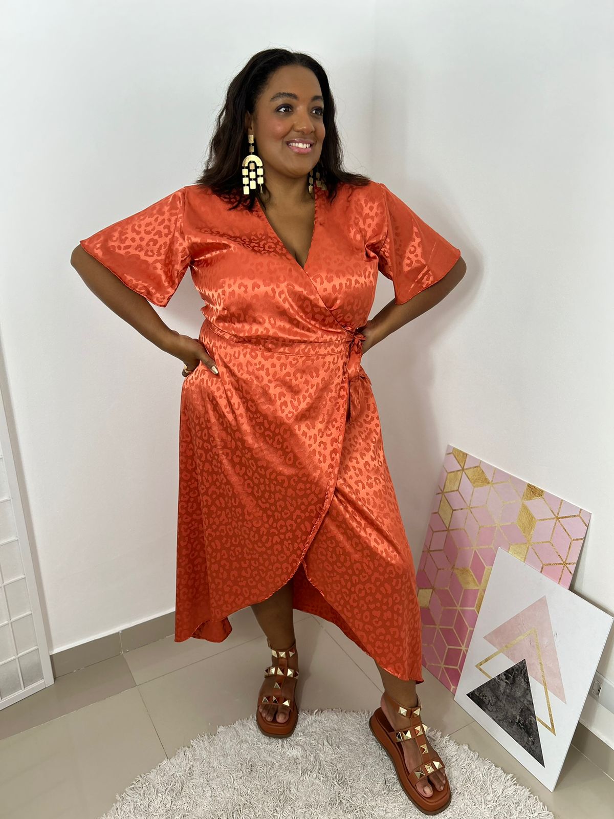 Vestido Manu Laranja - Ma Tonin Store